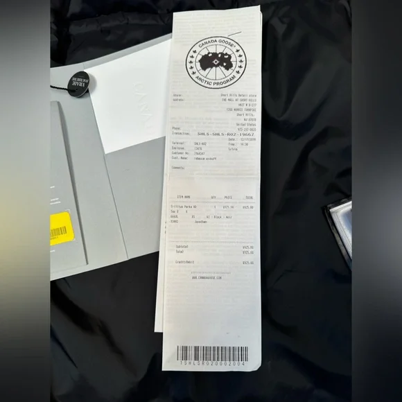 Canada Goose Arctic Program Ladies Trillium Parka HD Black Coyote Fur Trim Coat - Picture 12 of 15